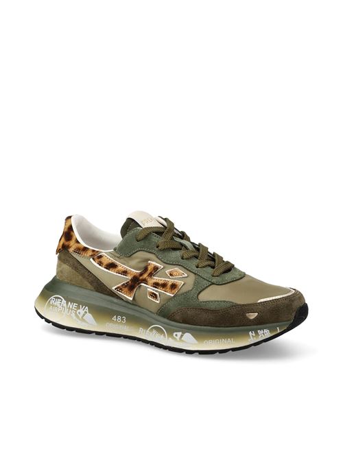 Lauryn Var 7790 sneakers in leather, faux leather, and fabric PREMIATA | LAURYN VAR7790